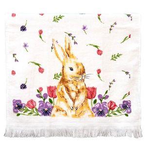 Kuchyňský froté ručník s králíčkem Happy Bunny - 40*66 cm CTHBU obraz