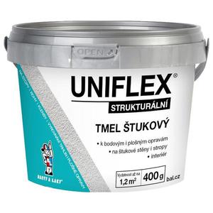 Uniflex štukový akrylový tmel 400g obraz