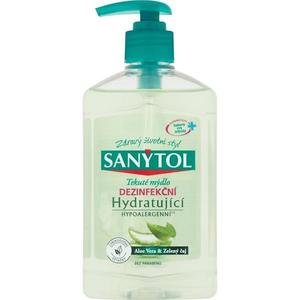 Dezinfekční tekuté mýdlo Sanytol hydratující aloe vera & zelený čaj 250 ml obraz