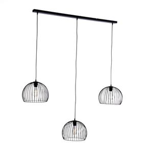 Moderne hanglamp zwart 3-lichts - Koopa obraz