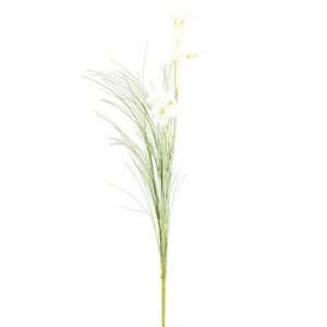 Umělé luční květy 51 cm, bílá obraz