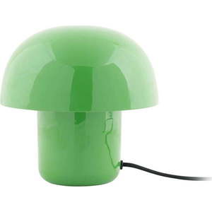 Zelená stolní lampa s kovovým stínidlem (výška 20 cm) Fat Mushroom – Leitmotiv obraz