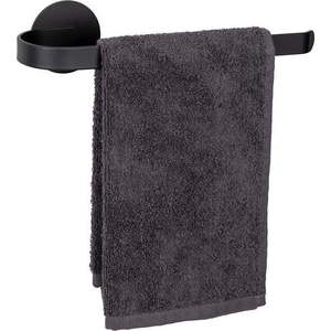 Matně černý samodržící kovový držák na ručníky Bivio – Wenko obraz