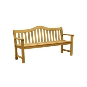 Dřevěná lavice Margarita přírodní, 180 cm obraz