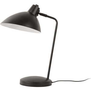 Černá stolní lampa s kovovým stínidlem (výška 49 cm) Casque – Leitmotiv obraz