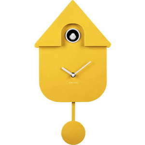 Kyvadlové nástěnné hodiny Modern Cuckoo – Karlsson obraz