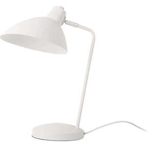 Bílá stolní lampa s kovovým stínidlem (výška 49 cm) Casque – Leitmotiv obraz