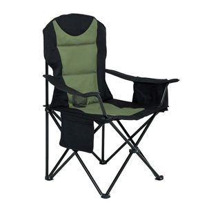 Ak furniture Kempingová židle FOTYN černo-zelená obraz