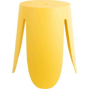 Žlutá plastová stolička Ravish – Leitmotiv obraz