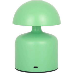 Zelená stolní lampa s kovovým stínidlem (výška 15 cm) Impetu – Leitmotiv obraz