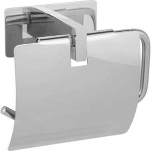 Samodržící držák na toaletní papír z nerezové oceli v leskle stříbrné barvě Genova – Wenko obraz