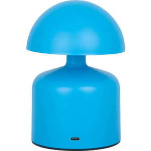 Modrá stolní lampa s kovovým stínidlem (výška 15 cm) Impetu – Leitmotiv obraz