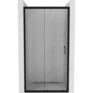 Sprchové dveře MEXEN Apia 115 cm černé obraz