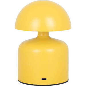 Žlutá stolní lampa s kovovým stínidlem (výška 15 cm) Impetu – Leitmotiv obraz