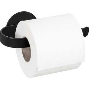 Matně černý samodržící kovový držák na toaletní papír Bivio – Wenko obraz