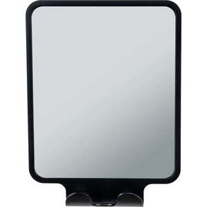 Kosmetické zrcadlo s věšákem 14x19.5 cm Quadro Black – Wenko obraz