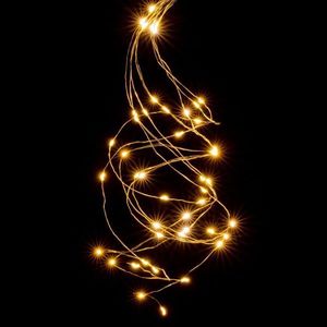 Nexos Vánoční světelný drát MINI LED, teple bílá, 48 LED obraz