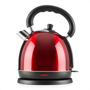 Klarstein Teatime vařič na vodu čajová konvice 1850 - 2200 W 1, 8 l ušlechtilá ocel rubínově červená obraz