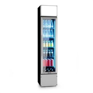 Klarstein Berghain, chladnička na nápoje, 160 l, RGB vnitřní osvětlení, 230 W, 2-8°C, ušlechtilá ocel obraz