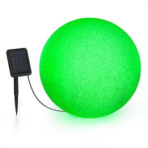 Blumfeldt Shinestone Solar 50, kulová lampa, solární panel, Ø 50 cm, RGB-LED, IP68, akumulátor obraz