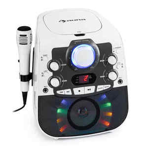 Auna StarMaker 2.0, karaoke systém, bluetooth funkce, CD přehrávač, včetně mikrofonu obraz