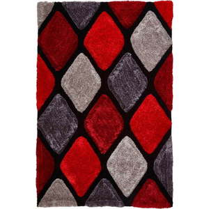 Červený ručně tkaný koberec 120x170 cm Noble House – Think Rugs obraz