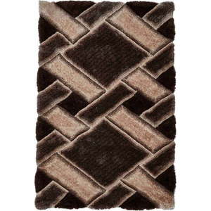 Tmavě hnědý ručně tkaný koberec 150x230 cm Noble House – Think Rugs obraz
