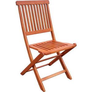 Hnědé dřevěné zahradní židle v sadě 2 ks Angwin – Garden Pleasure obraz