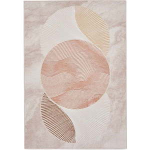 Růžovo-krémový koberec 160x230 cm Creation – Think Rugs obraz