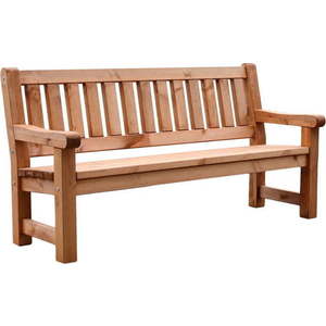 Hnědá dřevěná zahradní lavice Allgäu – Garden Pleasure obraz