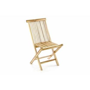 Garthen Skládací židle Gardenay z týkového dřeva D00363 obraz