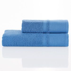 4Home Sada Deluxe osuška a ručník modrá, 70 x 140 cm, 50 x 100 cm obraz