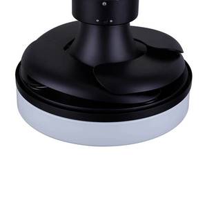 Beacon Lighting Stropní ventilátor Beacon LED Fanaway Orbit černý 91cm tichý obraz