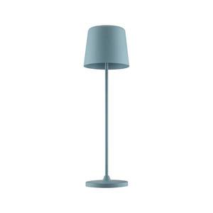 Brilliant Dobíjecí stolní lampa Kaami LED, stmívatelná, světle modrá obraz