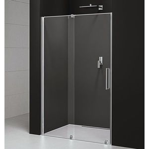 POLYSAN ROLLS sprchové dveře 1600, výška 2000, čiré sklo RL1615 obraz