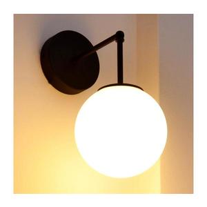 Nástěnná lampa MOON 1xE27/15W/230V černá obraz