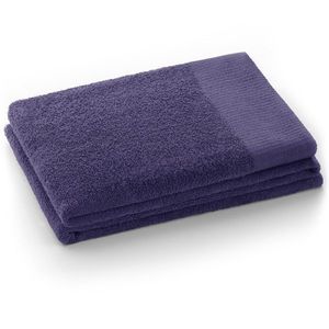 Bavlněný ručník AmeliaHome AMARI fialový, velikost 70x140 obraz
