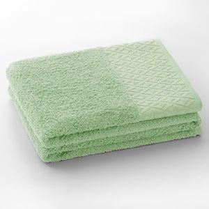 Bavlněný ručník DecoKing Andrea mátový, velikost 50x90 obraz