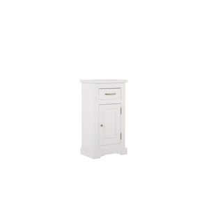 Comad Koupelnová skříňka nízká Romantic 810 1D bílá borovice obraz