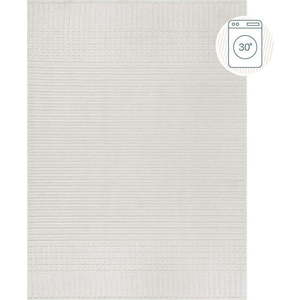Bílý pratelný koberec z žinylky 200x320 cm Elton – Flair Rugs obraz