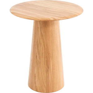 Kulatý odkládací stolek z dubového dřeva ø 40 cm Mushroom – Gazzda obraz