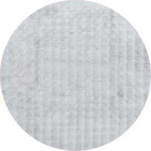 Světle šedý pratelný kulatý koberec ø 80 cm Bubble Grey – Mila Home obraz