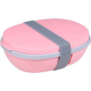 Růžový obědový box Mepal Ellipse obraz