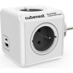 Rozbočovací zásuvka PowerCube Original USB – Cubenest obraz