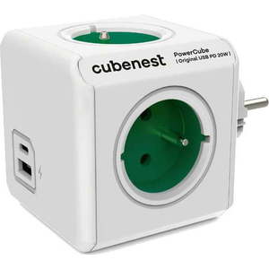 Rozbočovací zásuvka PowerCube Original USB – Cubenest obraz