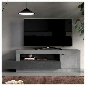 TV komoda FRIDA beton/šedá obraz