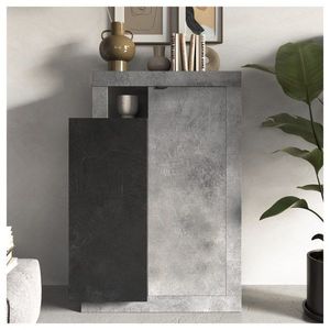 Komoda FRIDA beton/šedá obraz
