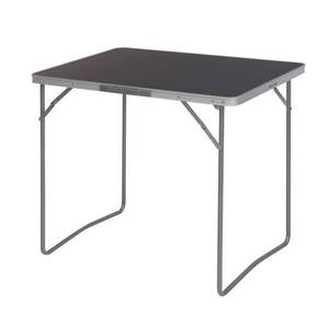 Kempingový stolek OLIVE šedá/stříbrná obraz