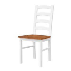 Jídelní židle BELLU I dub/bílá obraz