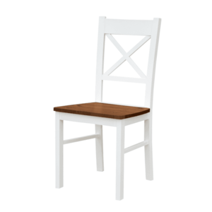 Jídelní židle BELLU III ořech/bílá obraz